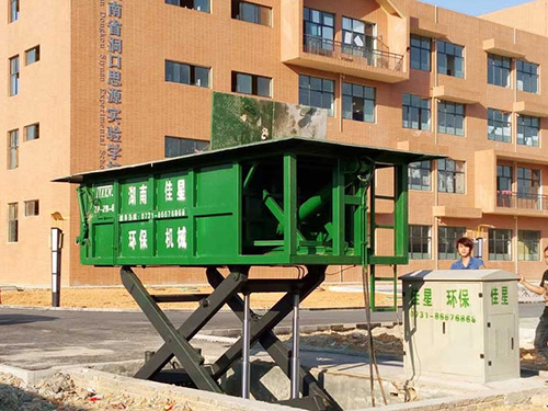 由學校地理式垃圾站談論垃圾分類重要性、特點、建設與使用！